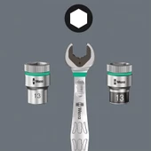 Wera 6000 Joker 17mm Cırcırlı Açık Ağızlı Anahtar 05073277001 - 9