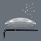 Wera 967 PKL TX Uzun Topbaş Alyan 25mm 05024204001 - 3