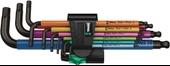 Wera 950/9 SPKL Renkli Topbaş Alyan Set 05022089001 - 1