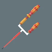 Wera K. Kompakt VDE 65İ PZ/S 2x154mm Tornavida 05003446001 - 5