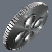 Wera K. Kompakt Zyklop 2 Li Mini Cırcırlı Çantalı Set 05135918001 - 8