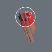 Wera Kraftform Kompakt VDE İzoleli Knipex Penseli Tornavida Seti 05136027001 thumbnail 4