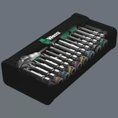 Wera 8100 SA 6 Zyklop Cırcırlı Lokma Bits Set 1/4" 05004016001 - 10