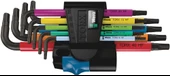 Wera 967/9 Torx Kısa Renkli Alyan Set 05024179001 - 1