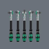 Wera 8100 SA 6 Zyklop Cırcırlı Lokma Bits Set 1/4" 05004016001 - 5