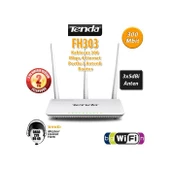TENDA F3 300mbps N300 2.4ghz EV Ofis Tipi Router - 1