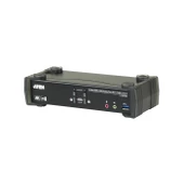 ATEN-CS1922M 2-Port USB 3.0 4K DisplayPort MST KVMP™ (Keyboard/Video Monitor/Mouse) Periferi Switch, DisplayPort 1.2 uyumlu, USB 3.0 (USB 3.1 Gen 1) hub özelliğine sahip (Kablolar dahil) - 1