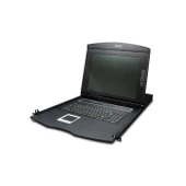 Planet Pl-Ikvm-210-08M 17&Quot; 8-Port Combo Vga Lcd Ip Kvm Switch - 1