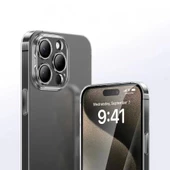 Apple iPhone 15 Pro Max Kılıf Toz Önleyici Redclick Helo Kapak - 6