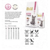Nutri Feline 10Kg Yavru Somon Etli Kitten Kedi Maması - 4