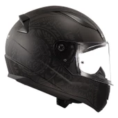 LS2 RAPID 2 TAKAROA MAT SİYAH KASK M - 4