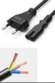PS4 Slim Güç Kablosu ve Örgülü Hdmi Kablo Set Playstation 4 Aksesuar - 3
