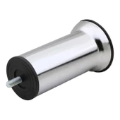 2 Adet Metal Destek Ayağı 12 Cm Krom Mobilya Kanepe Baza Koltuk Ünite Ayakları Metrik 8 Civatalı İnce Diş - 5