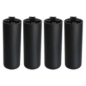 Kapsül Bohem Siyah 18 cm Mobilya Kanepe Koltuk Baza Yükseltici Yükseltme Ayağı Ayakları 4 Adet thumbnail 8