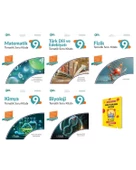 9. Sınıf 2025 Matematik Edebiyat Fizik Kimya ve Biyoloji Tematik Soru Kitabı Sayısal 5li Set - 1