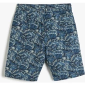 MAVI DESENLI SORT - 8