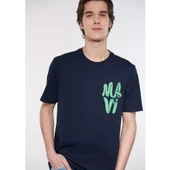 MAVİ BASKILI TİŞÖRT thumbnail 10