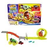 HXT05 Hot Wheels Monster Trucks Power Smashers Oyun Seti - 1