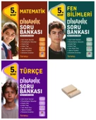 5. Sınıf 2025 Turuncu Dinamik Matematik Fen ve Türkçe Soru Bankası 3lü Set - 1