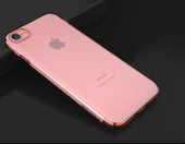 iPhone 8 Kılıf Dört Köşeli Lazer Silikon Kılıf - 1