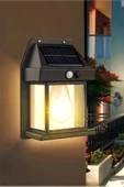 SOLAR LED DUVAR LAMBASI - GÜNEŞ ENERJİLİ DUVAR LAMBASI - 3
