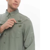 FreeCamp Novella Erkek Gömlek 105890 Yeşil thumbnail 5