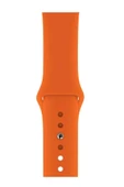 Watch Uyumlu 42-44-45-46-49 mm Uyumlu A Kalite Düz Kordon Kayış Silikon Bileklik - 8