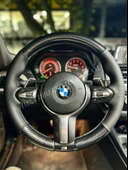 Bmw F30 Araca Özel Dikmeli Direksiyon Kılıfı (Mikrofiber Kristal Carbon) - 2