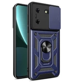 Tecno Pova 5 Kılıf Magnetik Standlı Kamera Korumalı Sürgülü Vega Kapak - 9