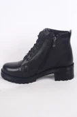 Pierre Cardin 54062 Hafif Topuklu Yandan Fermuarlı Ortapedik Tabanlı Kadın Siyah Kışlık Bot - 3