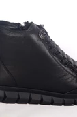 Pierre Cardin 54338 Yandan Fermuarlı Lastik Bağcıklı Rahat Taban Siyah Kadın Kışlık Bot - 2