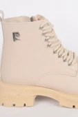 Pierre Cardin 54193 Ortapedik Taban Bğcıklı Geniş Tabanlı Hafifi Topuklu Krem Kadın Kışlık Bot - 2