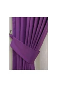 Mor Ada Fon Perde Normal Pile 1'E 2,5 PİLE - 5