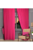 Fuşya Ada Fon Perde Sık Pile 1'E 3 PİLE thumbnail 1