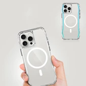 Apple iPhone 16 Pro Kılıf Redclick Magsafe Şarj Özellikli T-Max Magsafe Kapak thumbnail 9