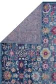 Konfor Vintage 7654 Mavi Eskitme Dokuma Halı - 2