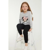 MINNIE MOUSE KIZ ÇOCUK EŞOFMAN TAKIMI - 3