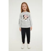 MINNIE MOUSE KIZ ÇOCUK EŞOFMAN TAKIMI - 1