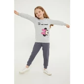 MINNIE MOUSE KIZ ÇOCUK EŞOFMAN TAKIMI thumbnail 6