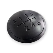 VW Transporter T5 2004-2010 6 Vites Topuzu Plakası Siyah 7H0711144C - 3