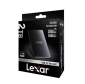 LEXAR 2TB LSL500X002T-RNBNG EXT.SSD 2TB USB3.2 GEN2X2 UP TO 2000MB/S READ AND 1800MB/S WRITE - 2