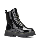 Albishoes Kız Çocuk Fermuarlı Suya Dayanıklı Kışlık Soğuk Geçirmez Postal Bot Bağcıklı Çocuk Bot - 1