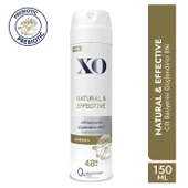 XO Deodorant 150ML Women-Kadın Natural & Effective (5 Li Set) - 3