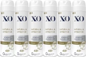 XO Deodorant 150ML Women-Kadın Natural & Effective (6 Lı Set) - 1