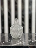 Ananas Kristal Cam Şekerlik Lokumluk Kase 250 ML - 2