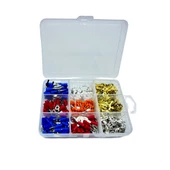 Stronger 404 Parça izoleli Yüksük, Çatal, Yuvarlak Uçlu ve Terminal Pabuç Seti - 2