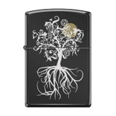 Zippo 24756 Tree And Moon Design Çakmak thumbnail 1