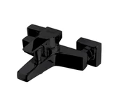 Newarc Aqua Siyah Banyo,Lavabo,Evye Batarya Set - 4