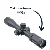 4-16x44 TOUREX FFP Tüfek Dürbünü SCFF-24 - 3