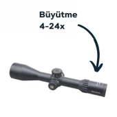 Continental x6 4-24x56 MBR FFP 34mm Uzun mesafe yivli tüfek dürbünü - 3